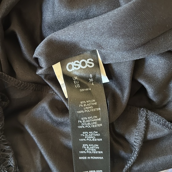 ASOS lace slip mini dress. - Picture 8 of 9